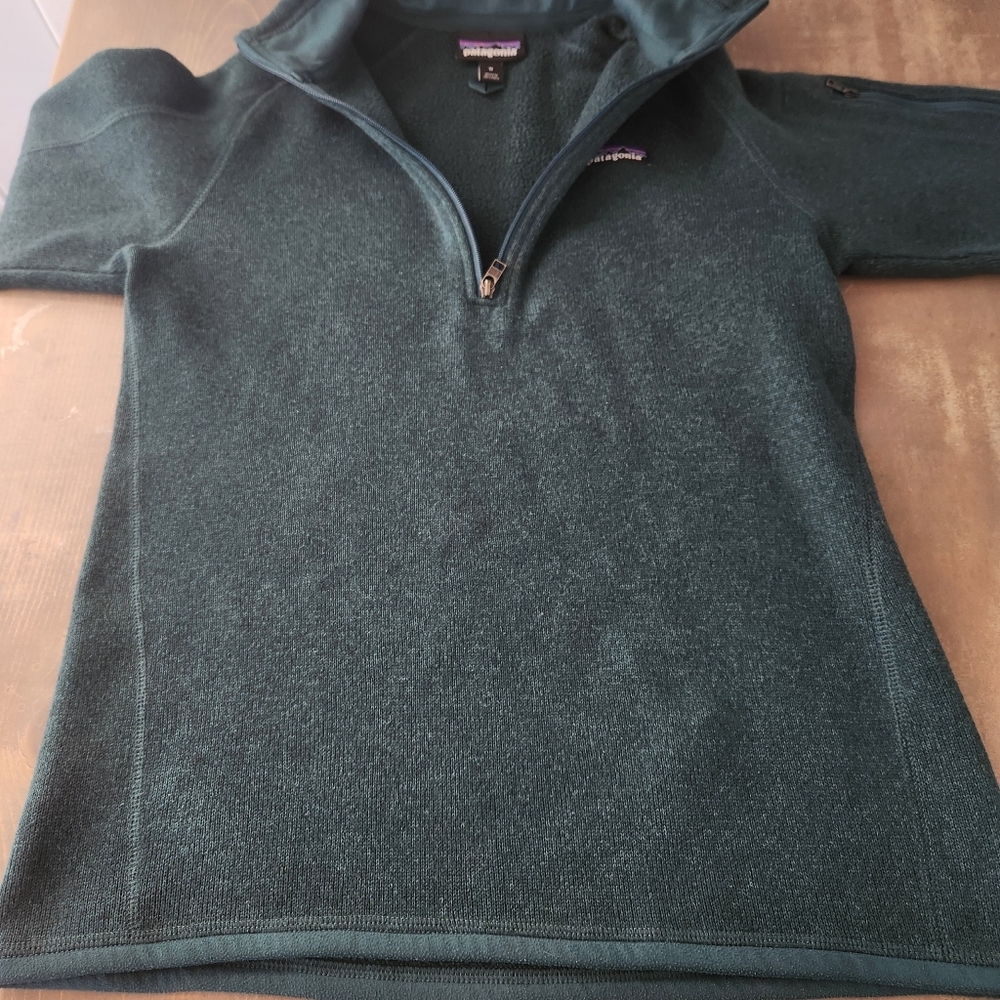 Patagonia Better Sweater 1/4 Zip Women's Fleece Sweater - Size Medium - Picture 3 of 15